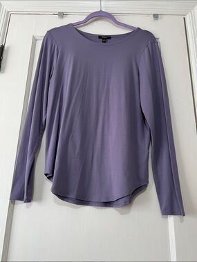 Cupio dusty Lavender Long-Sleeve Crewneck Top